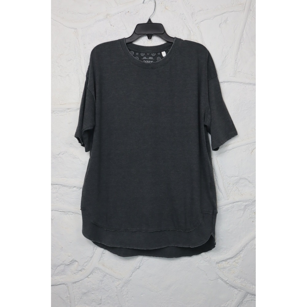 Royce Brand Women's Oversized Vintage Poncho Top - Black - Size 2XL